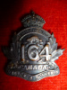 164th Bn (Halton County, Ontario) Officer's Collar Badge